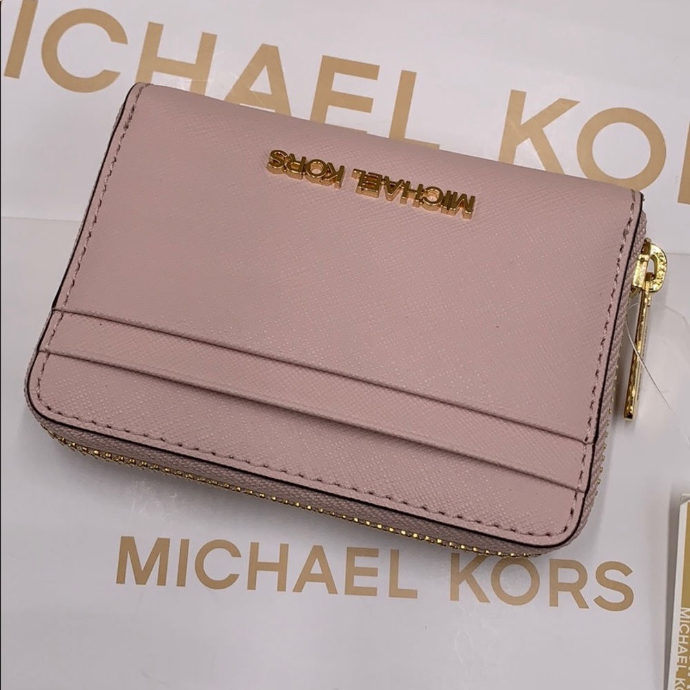 MICHAEL KORS JET SET TRAVEL MD ZA CARD CASE - Picture 3 of 16